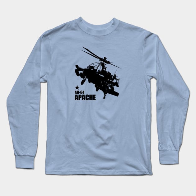 AH-64 Apache Long Sleeve T-Shirt by TCP